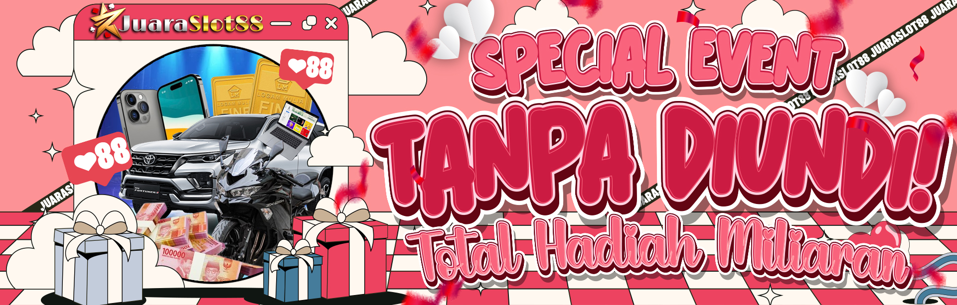 BONUS BULANAN TANPA DIUNDI! SPECIAL EVENT