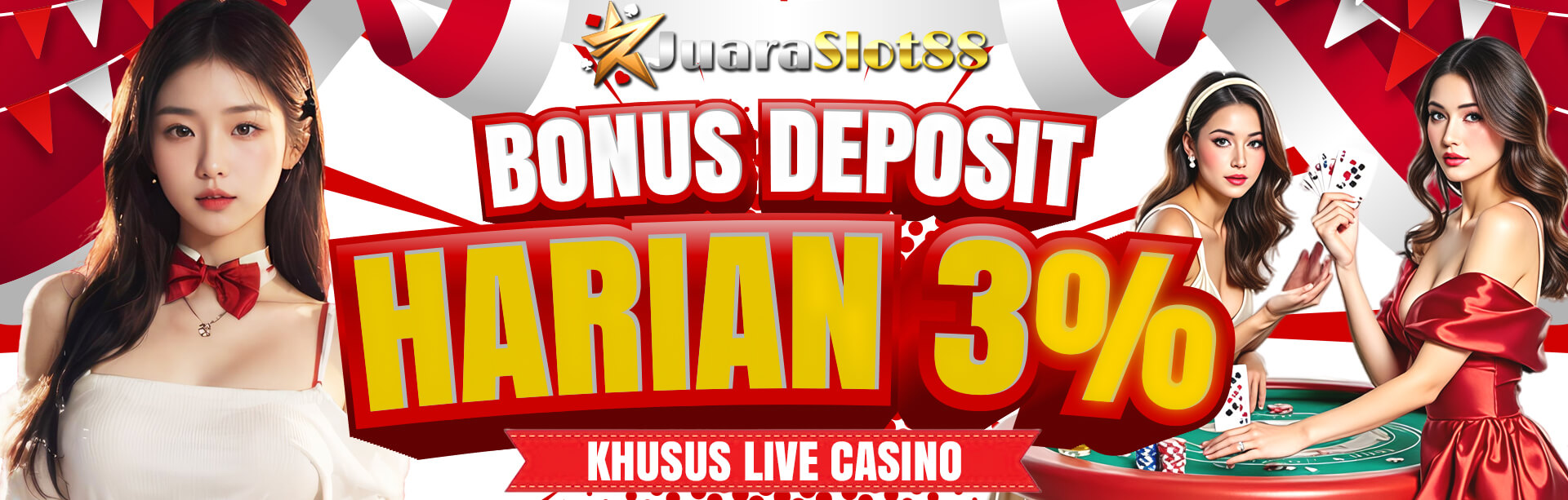 BONUS DEPOSIT HARIAN CASINO 3%