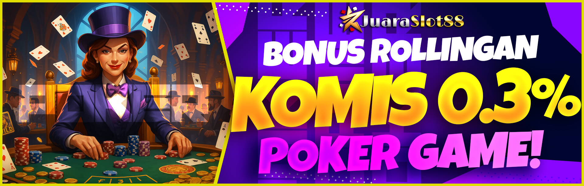 BONUS SPECIAL ROLLINGAN KOMISI 0.3%
