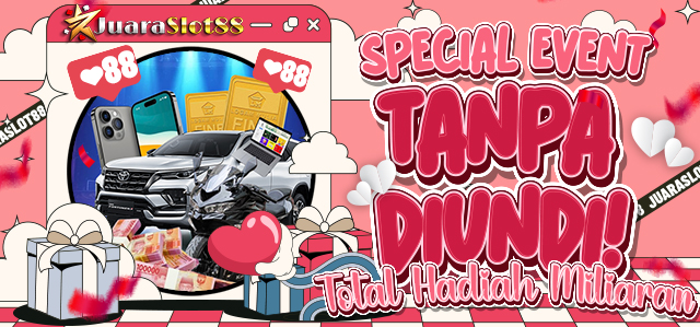 BONUS BULANAN TANPA DIUNDI! SPECIAL EVENT