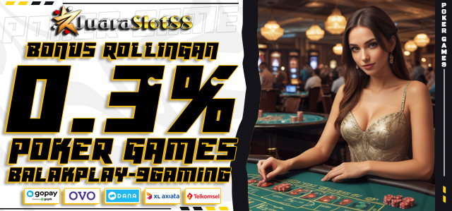 BONUS SPECIAL ROLLINGAN POKER 0.3%
