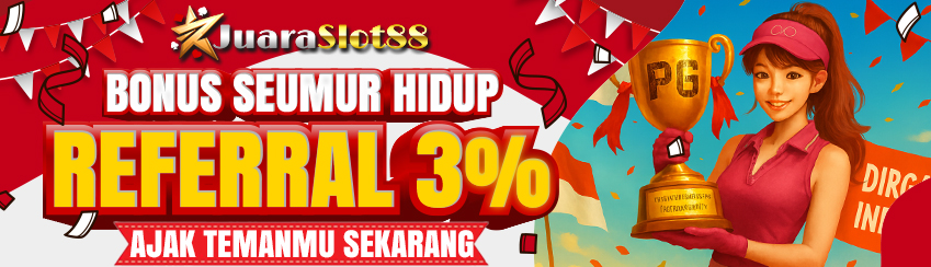 BONUS SPECIAL REFERRAL 3% SEUMUR HIDUP