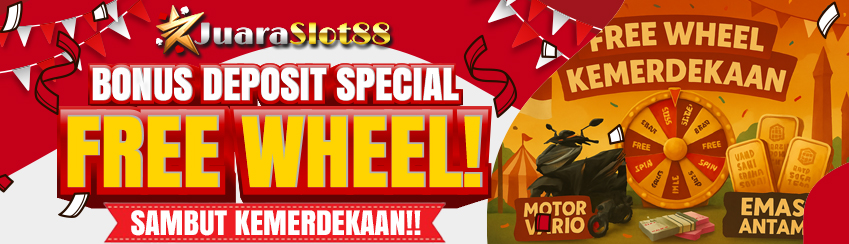 BONUS DEPOSIT 200K BISA CLAIM SPESIAL FREE WHEEL