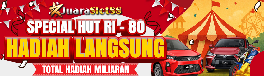 SPECIAL EVENT SETIAP BULAN KEMERDEKAAN HADIAH LANGSUNG MELIARAN