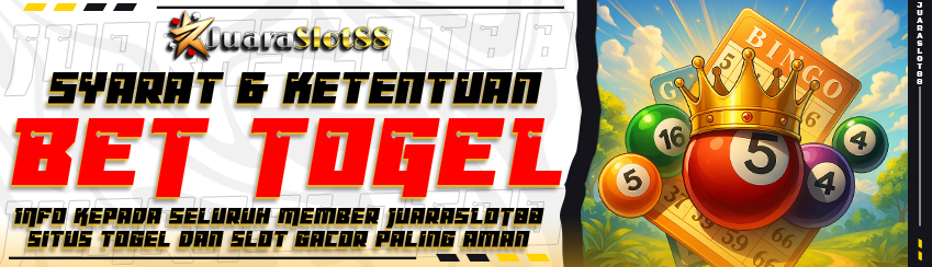 SYARAT DAN KETENTUAN BET TOGEL