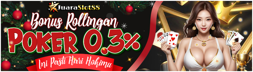 BONUS KOMISI KHUSUS POKER 0.3%