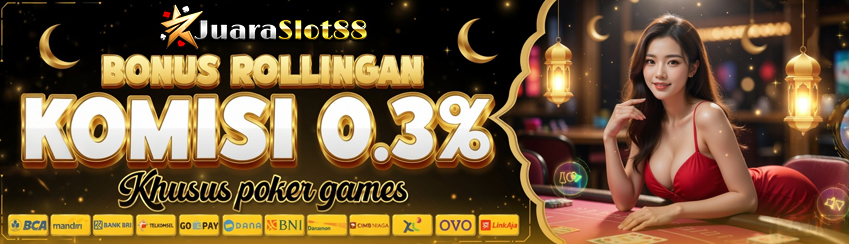 KOMISI KHUSUS POKER 0.3%